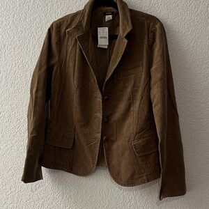 J. Crew Women's Tan Corduroy Blazer